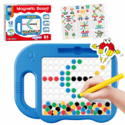 Montessori magnetinė mozaika su šablonais Drambliukas